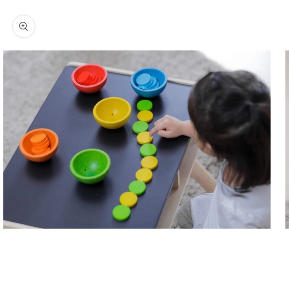 Plan Toys Sort & Count Cups - Picture 6 of 8